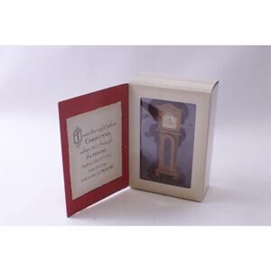 Grandfather Clock, Keepsake Ornament, Hallmark, Night Before Christmas Series